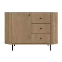 Komoda zaokrąglone boki frez 813 OLIVO dąb cremona Komoda zaokrąglone boki frez 813 OLIVO dąb cremona